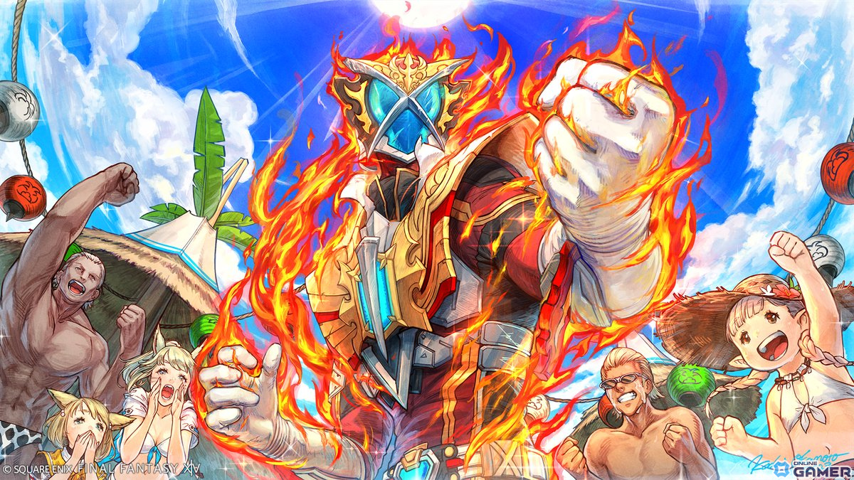 「ファイナルファンタジーXIV」で最大14日間無料のログインキャンペーンが実施!ヒーロー防具が報酬のイベント「紅蓮祭」ものスクリーンショット2