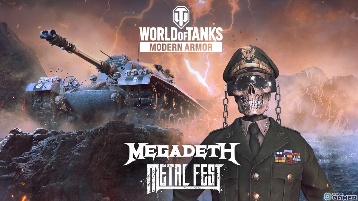 「World of Tanks Modern Armor」「World of Warships」などウォーゲーミングが運営する4作品で「メガデス」コラボが8月29日より開催！の画像