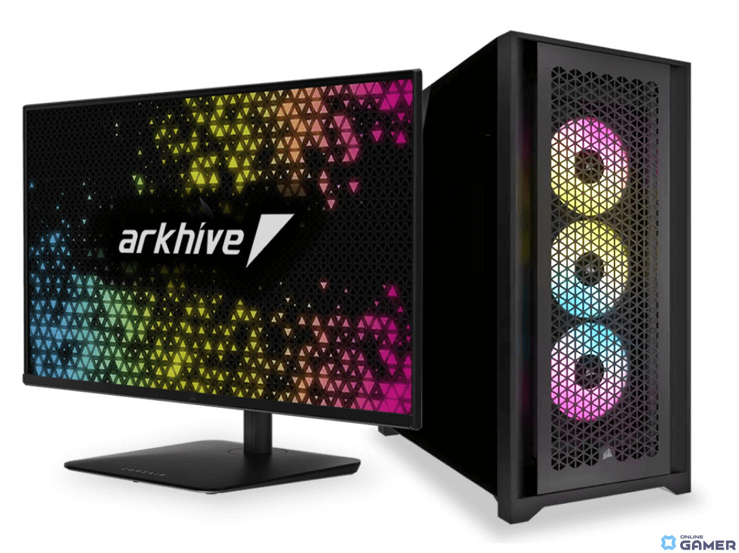 arkhive、日本初展開となる「iCUE-CERTIFIED GAMING PCs」を発売――RGB連動やパフォーマンスのモニタリングに対応の画像