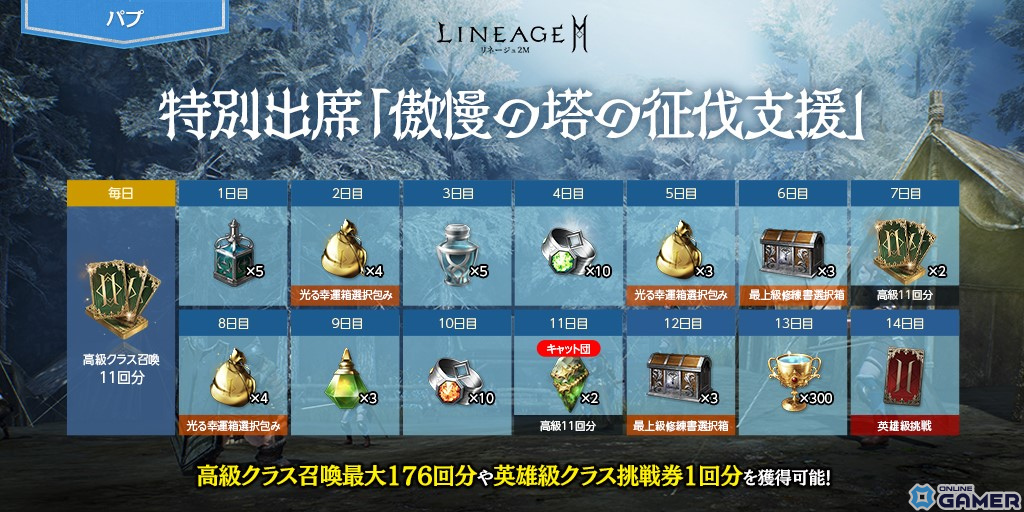 「リネージュ2M」にマスター ダンジョン「天空の島群島」が実装!新システム「アガシオン精霊化」や「アガシオン遠征隊」も追加の画像