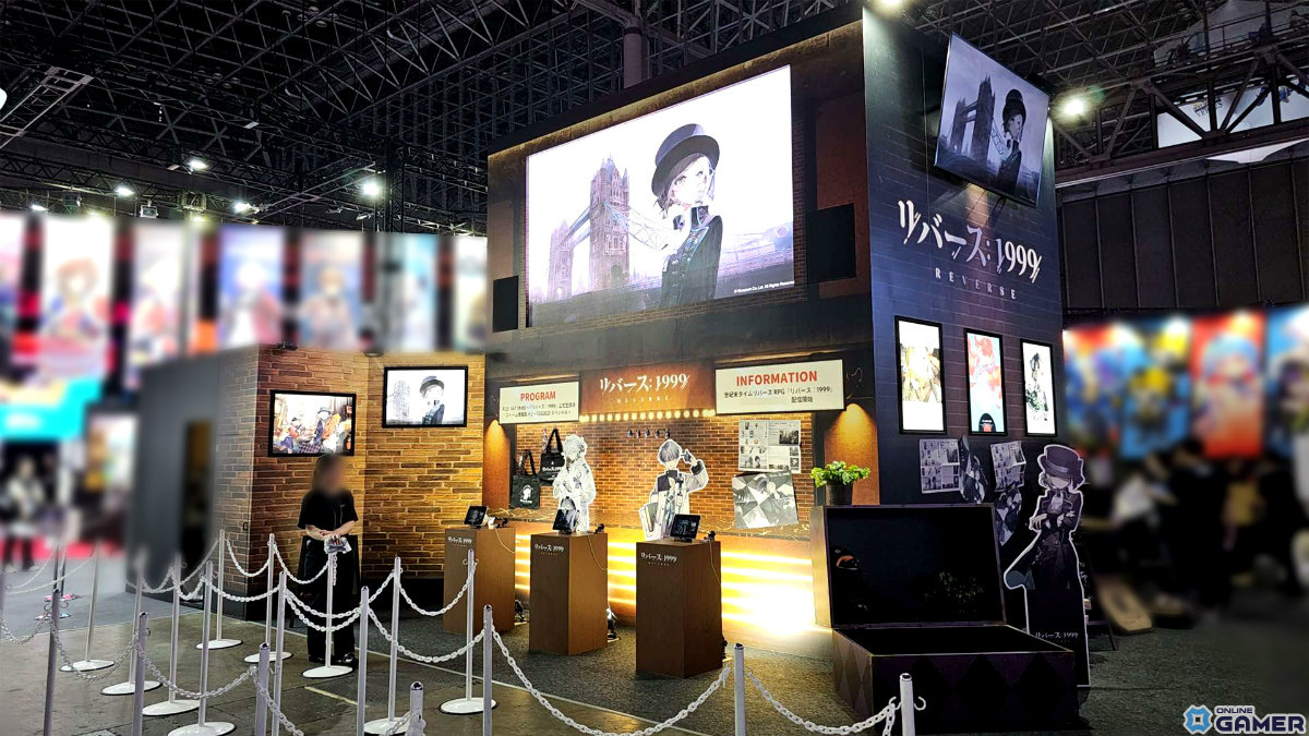「リバース：1999」TGS2023の公式レポートが公開！レトロモダン×シネマな展示とともに試遊を楽しもうのスクリーンショット4