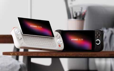 スライド式スクリーンとフルキーボードを備えた携帯ゲーミングPC「AYANEO SLIDE」がTGS2023で正式発表！