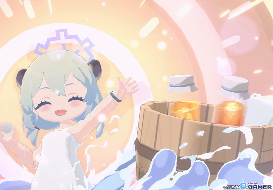 「ブルアカ」に温泉衣装の★3シグレ（CV：河瀬茉希）が登場！育成素材を獲得できる「シャーレの総決算 with 連邦生徒会」の開催ものスクリーンショット8