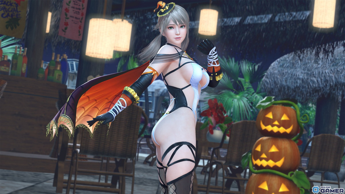 「DEAD OR ALIVE XVV」蜘蛛×魔女イメージのセクシーなSSR水着「アラクネ・ミラージュ」が登場！水に濡れると色が変化の画像