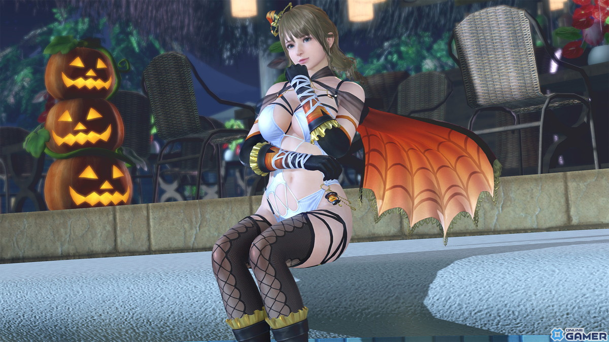 「DEAD OR ALIVE XVV」蜘蛛×魔女イメージのセクシーなSSR水着「アラクネ・ミラージュ」が登場！水に濡れると色が変化の画像