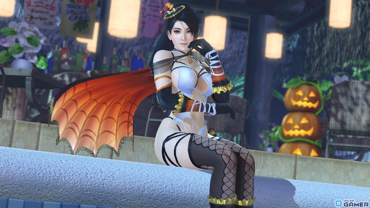 「DEAD OR ALIVE XVV」蜘蛛×魔女イメージのセクシーなSSR水着「アラクネ・ミラージュ」が登場！水に濡れると色が変化の画像