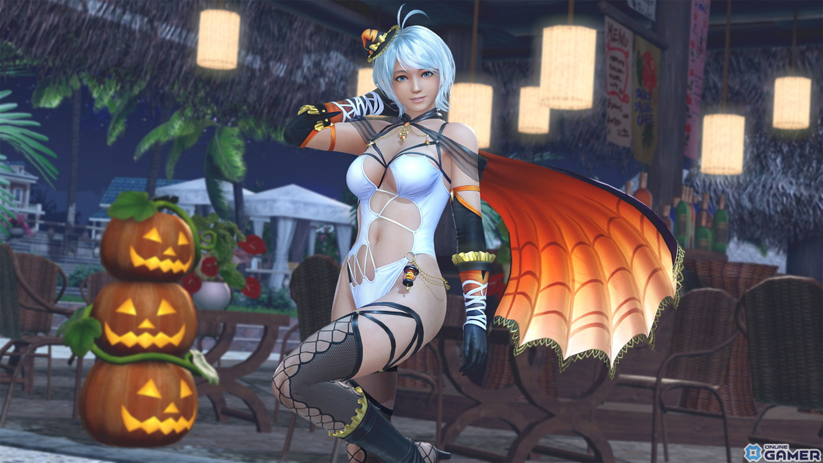 「DEAD OR ALIVE XVV」蜘蛛×魔女イメージのセクシーなSSR水着「アラクネ・ミラージュ」が登場！水に濡れると色が変化の画像