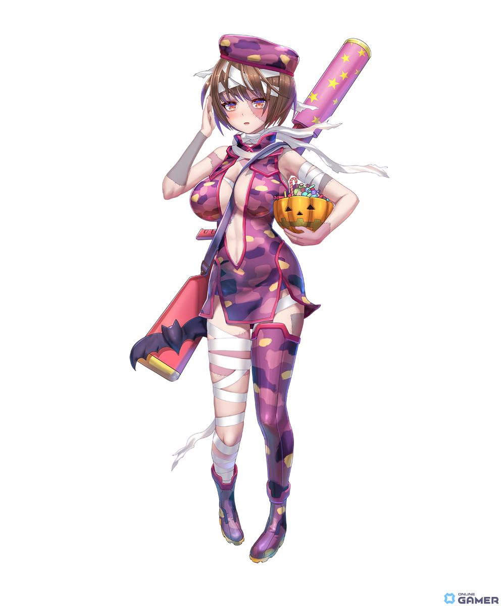 「対魔忍RPG」ハロウィン衣装の綴木みことやプティカらがピックアッププレミアムガチャに登場！イベント「電脳ハロウィンの怪物」ものスクリーンショット10