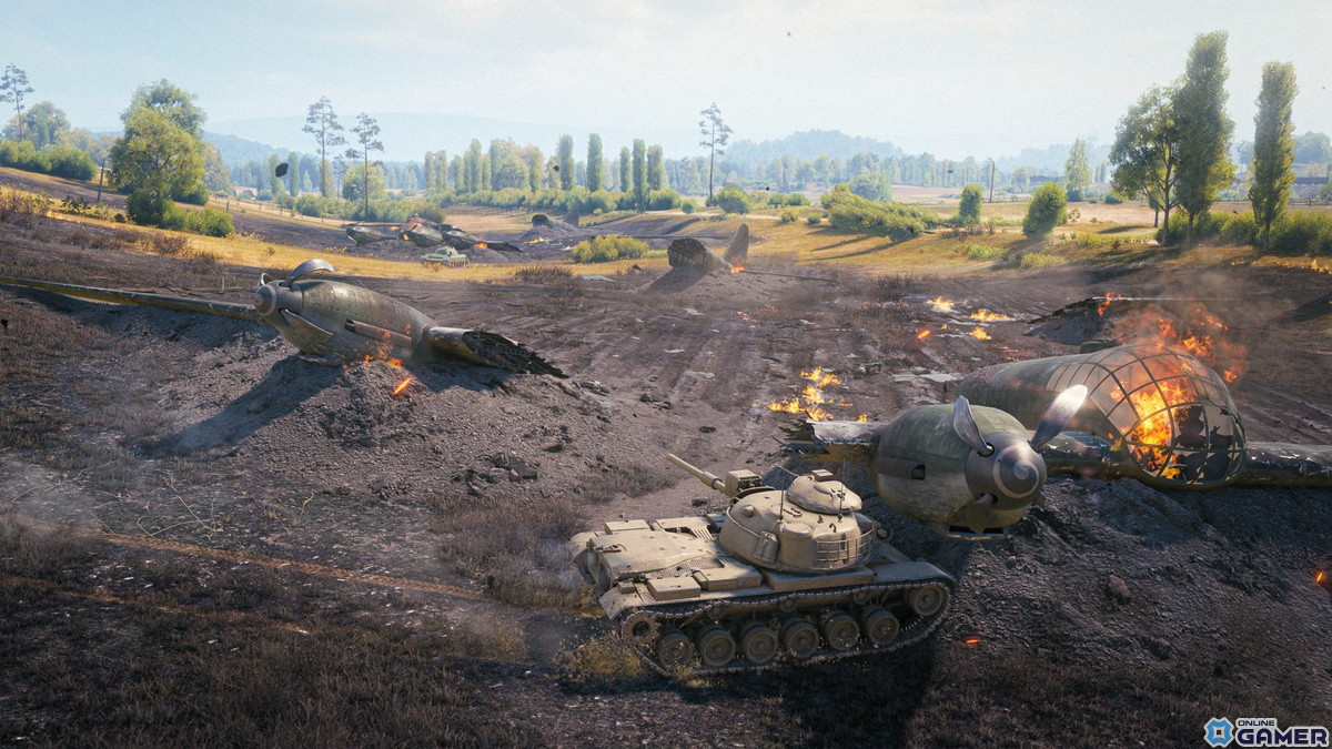 「World of Tanks」リアルタイムで戦場が変化する「ランダムイベント」がヒメルズドルフやルインベルクなど4つのマップに実装！の画像