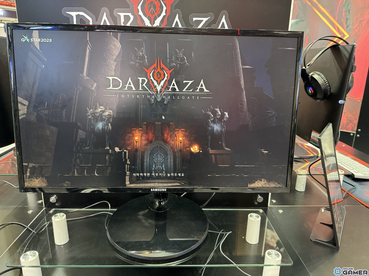 NTRIPLEが出展したダークファンタジーアクションRPG「DARVAZA」のプレイレポート【G-STAR 2023】の画像