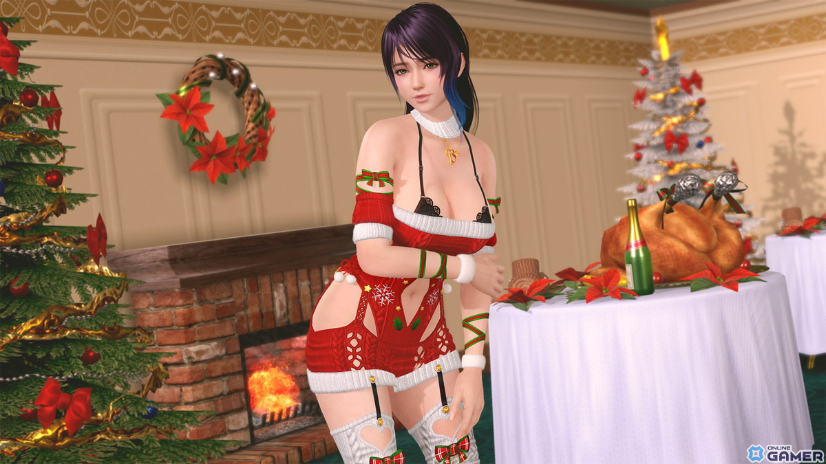 「DOAXVV」セクシーなXmasセーター風水着「スイートメリーナイト」が登場！トレンドコーデガチャを最大70連無料で楽しめるキャンペーンも開催の画像