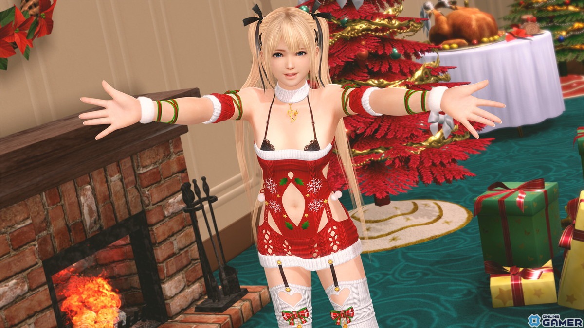 「DOAXVV」セクシーなXmasセーター風水着「スイートメリーナイト」が登場！トレンドコーデガチャを最大70連無料で楽しめるキャンペーンも開催の画像