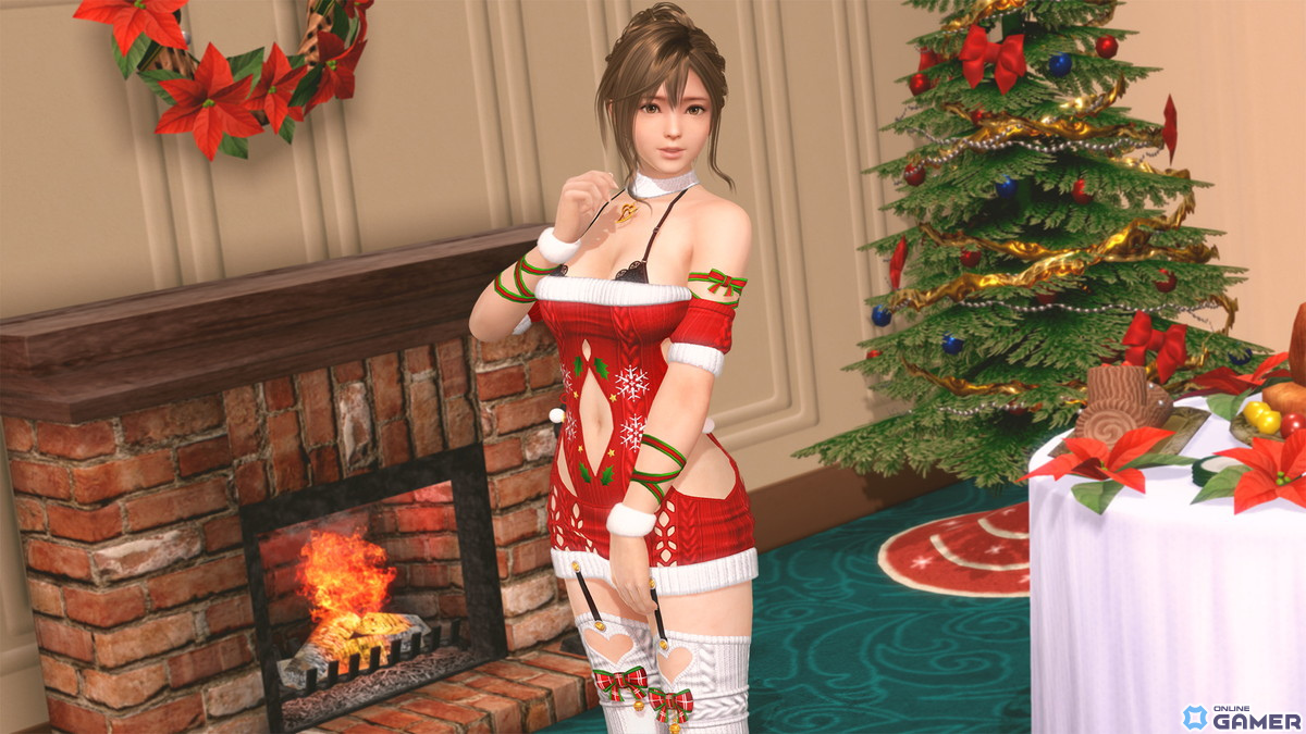 「DOAXVV」セクシーなXmasセーター風水着「スイートメリーナイト」が登場！トレンドコーデガチャを最大70連無料で楽しめるキャンペーンも開催の画像