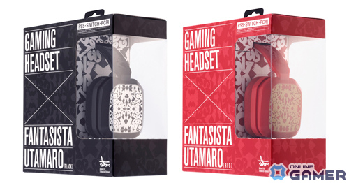 アーティスト・Fantasista Utamaro氏がデザインを手掛けたゲーミングヘッドセット「GAMING HEADSET × FANTASISTA UTAMARO」が12月28日に発売の画像
