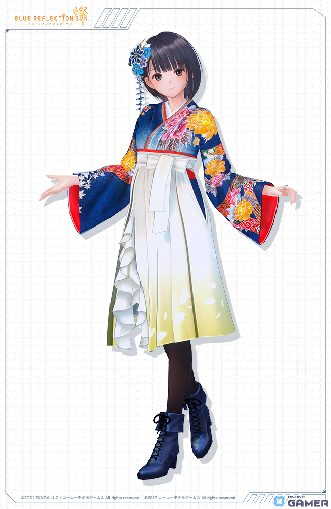 「ブルリフ燦」で正月イベント「新春！みこみこ潜入捜査」が開催！晴れ着姿の日菜子と巫女服のアレシアが登場の画像