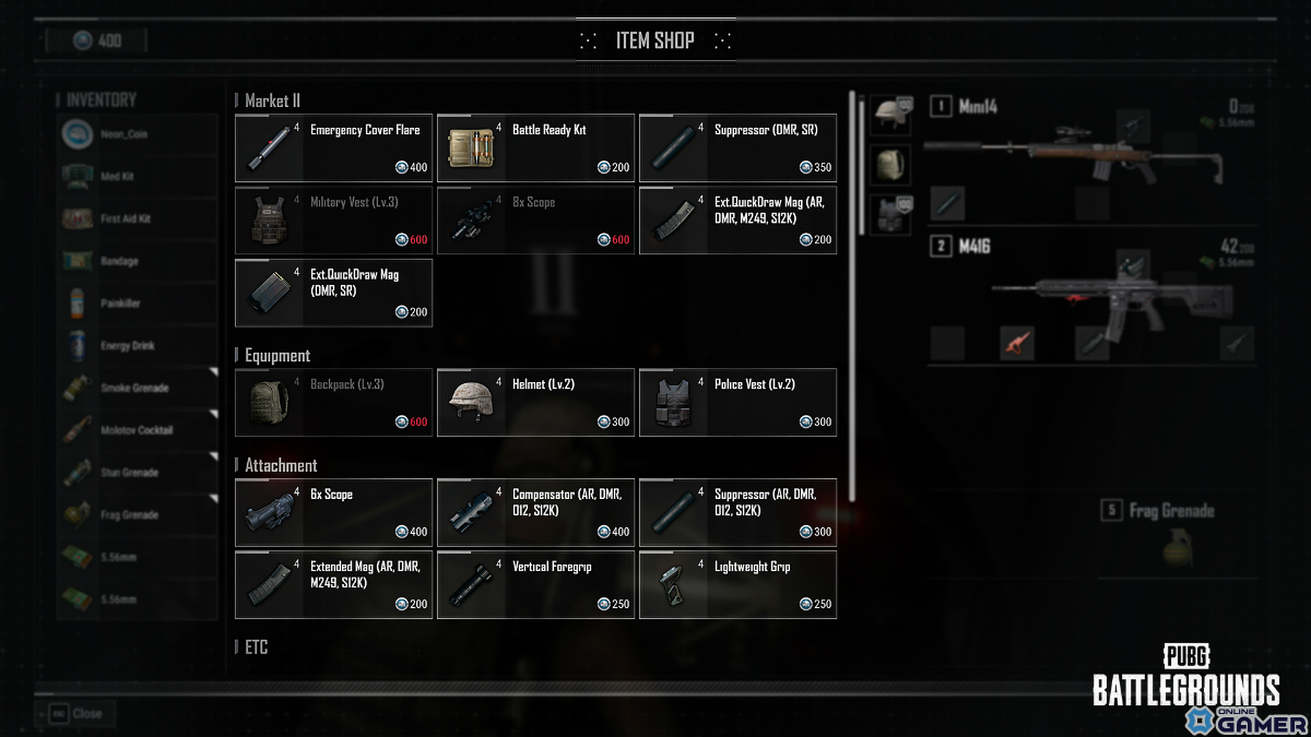 「PUBG」Rondoマップに新要素「マーケット」が登場！さまざまなアイテムや武器、特殊車両などを購入できるの画像