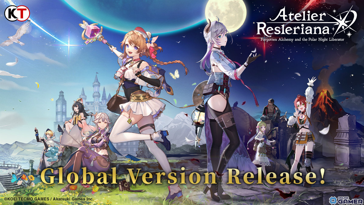 シネマティック錬金術RPG「レスレリアーナのアトリエ」グローバル版の正式サービスが開始!英語、繁体字中国語、簡体字中国語に対応のスクリーンショット1