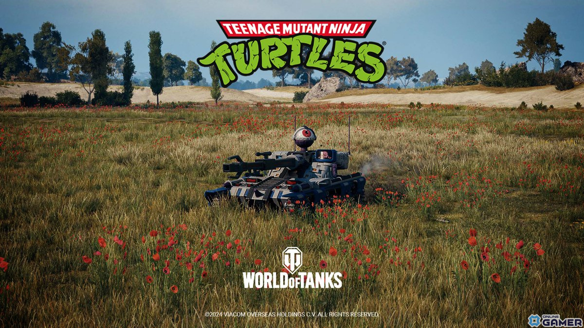 「World of Tanks」で「ティーンエイジ・ミュータント・ニンジャ・タートルズ」とのコラボイベントが3月5日より開催！の画像