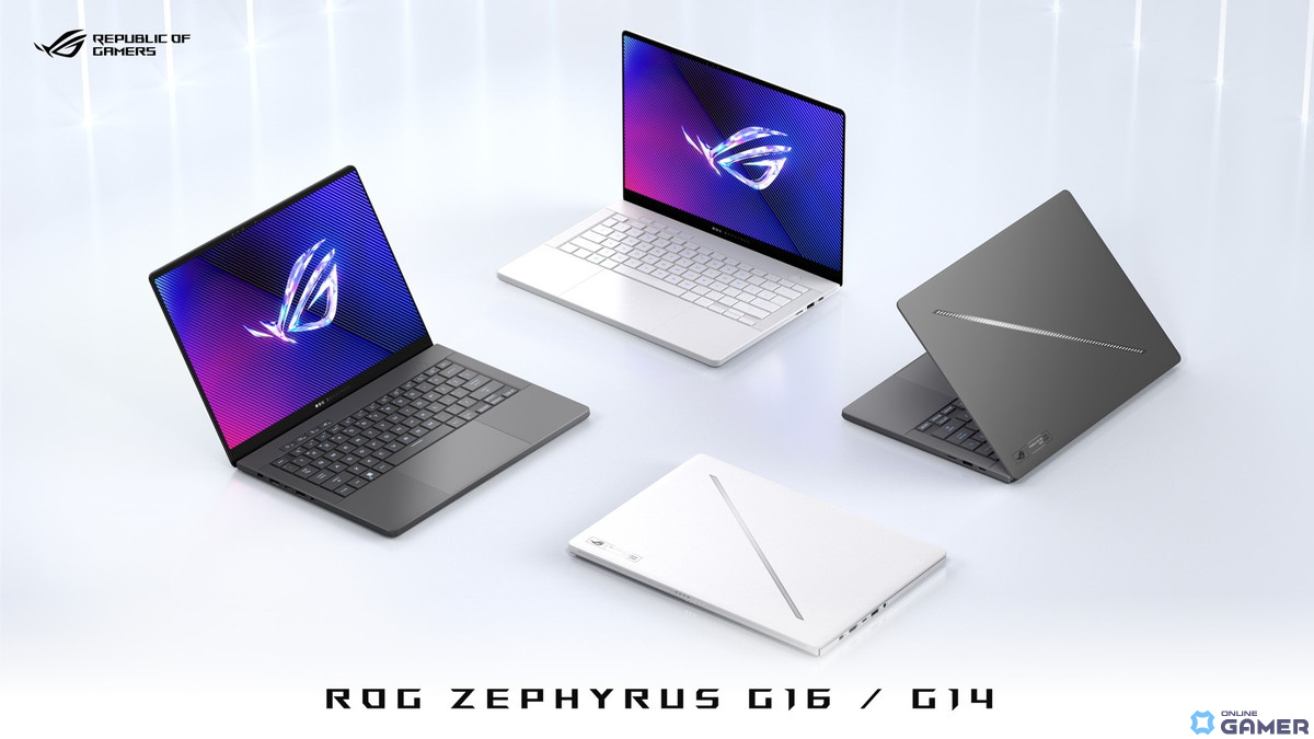 ASUSのゲーミングブランド・ROGから薄型軽量でハイパフォーマンスを実現したゲーミングノートPC「ROG Zephyrus G16 / G14」が発表の画像