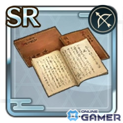 SR 装備品 今川仮名目録 装備している武将の統率+4、知略+6