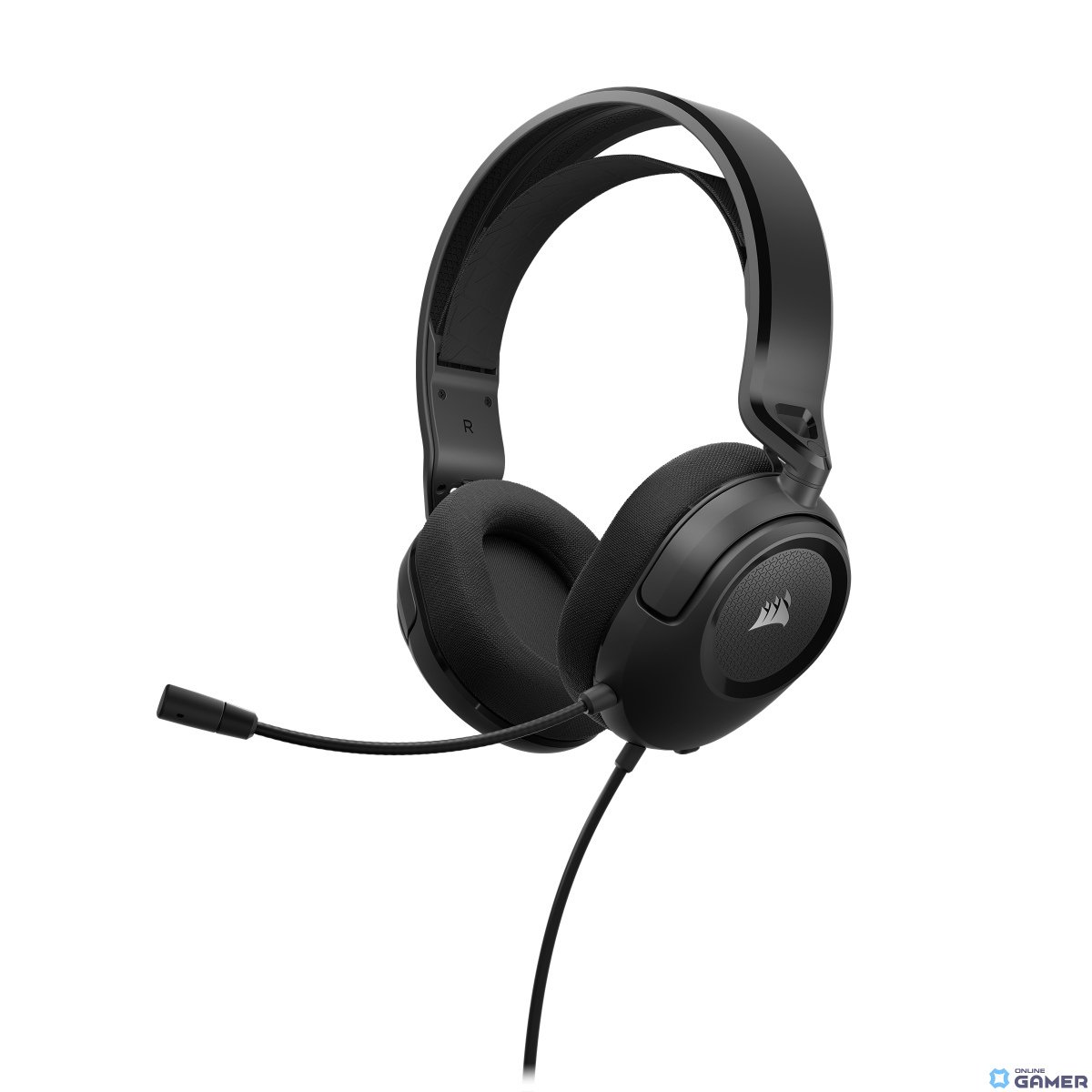 CORSAIR、3.5mmコネクター接続の有線ゲーミングヘッドセット「HS35 SURROUND v2」を4月26日に発売―Dolby 7.1ch対応やUSBアダプターも付属の画像