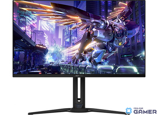 GIGABYTEよりDP2.1 UHBR20に対応した非圧縮4K/240Hzの31.5インチ有機ELゲーミングモニター「AORUS FO32U2P」など4製品が5月17日に発売！の画像