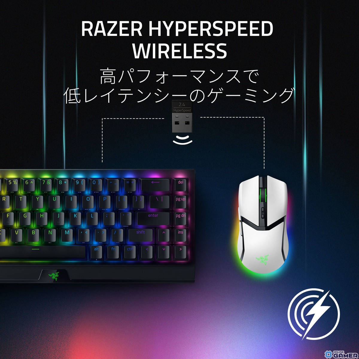 Razerからゲーミングデバイスのホワイトモデル3製品が6月14日に発売！注目は洗練された雰囲気の白色キーボード「Razer Huntsman V3 Pro Tenkeyless」の画像