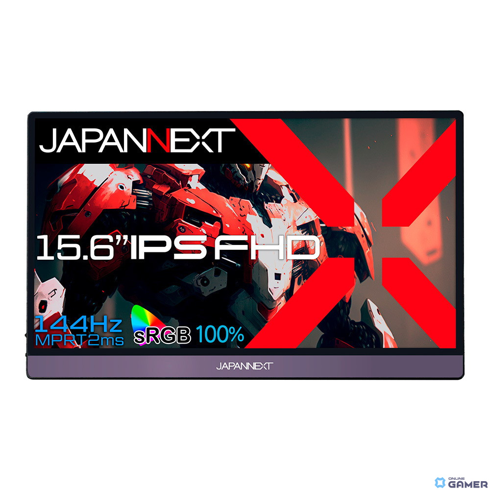 JAPANNEXT、約850gで厚さ11mmの薄型軽量15.6インチモバイルゲーミングモニター「JN-MD-156IPS144FHDR」を発売の画像