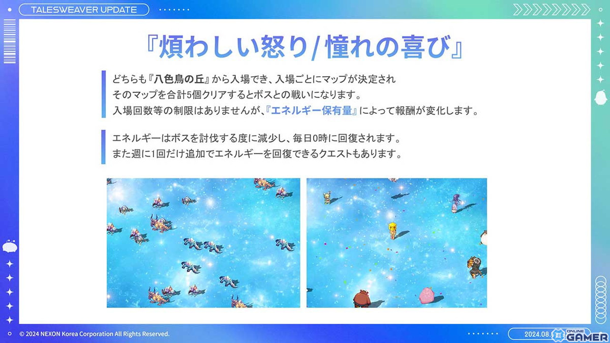 「テイルズウィーバー」の20周年を記念したオフラインイベントをレポート！新たな街「ルビコナ」や新ストーリー「外伝6」など最新情報も盛りだくさんの画像