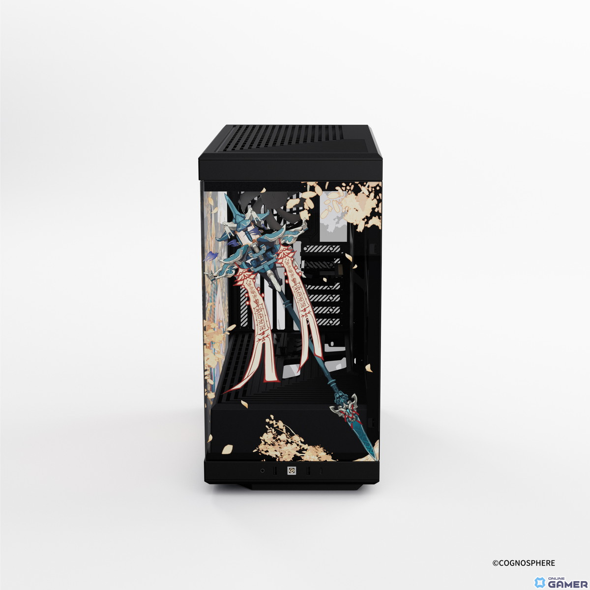 「崩壊3rd」の松雀（瞞天嬉遊・旭影）コラボPCケース「HYTE Y40 Songque Limited Edition」が予約開始！パノラマガラス全面の描き下ろしイラストが大迫力の画像