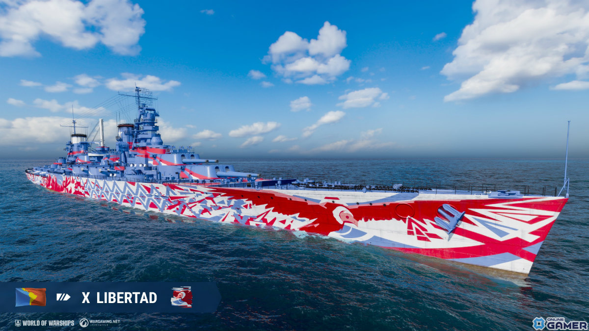 「World of Warships」9周年を記念して新たな港「Planeta Aquatica （水の惑星）」が登場！Libertadなどパンアメリカ戦艦のアーリーアクセスもの画像