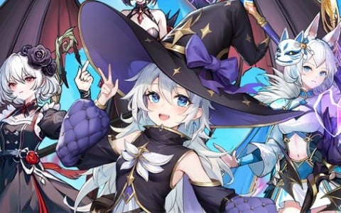 スマホ向けタワーディフェンスゲーム「ドット魔女」が配信開始！魔女を育成し、塔を防衛しよう