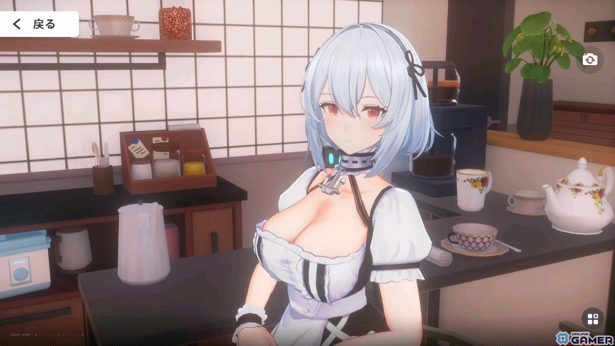 「アズレン」艦船との会話やふれあいを楽しめる3Dコンテンツ「交流宿舎」が実装！翔鶴、ビスマルク、扶桑のケッコン衣装も追加の画像