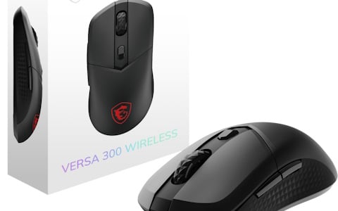 軽量60gで最大50時間稼働できるMSIのゲーミングマウス「VERSA 300 WIRELESS」が10月25日に発売！有線・無線3タイプで接続可能