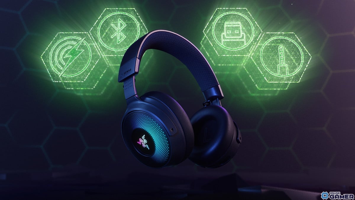 Razer Kraken V4 Pro - 4つの接続方法