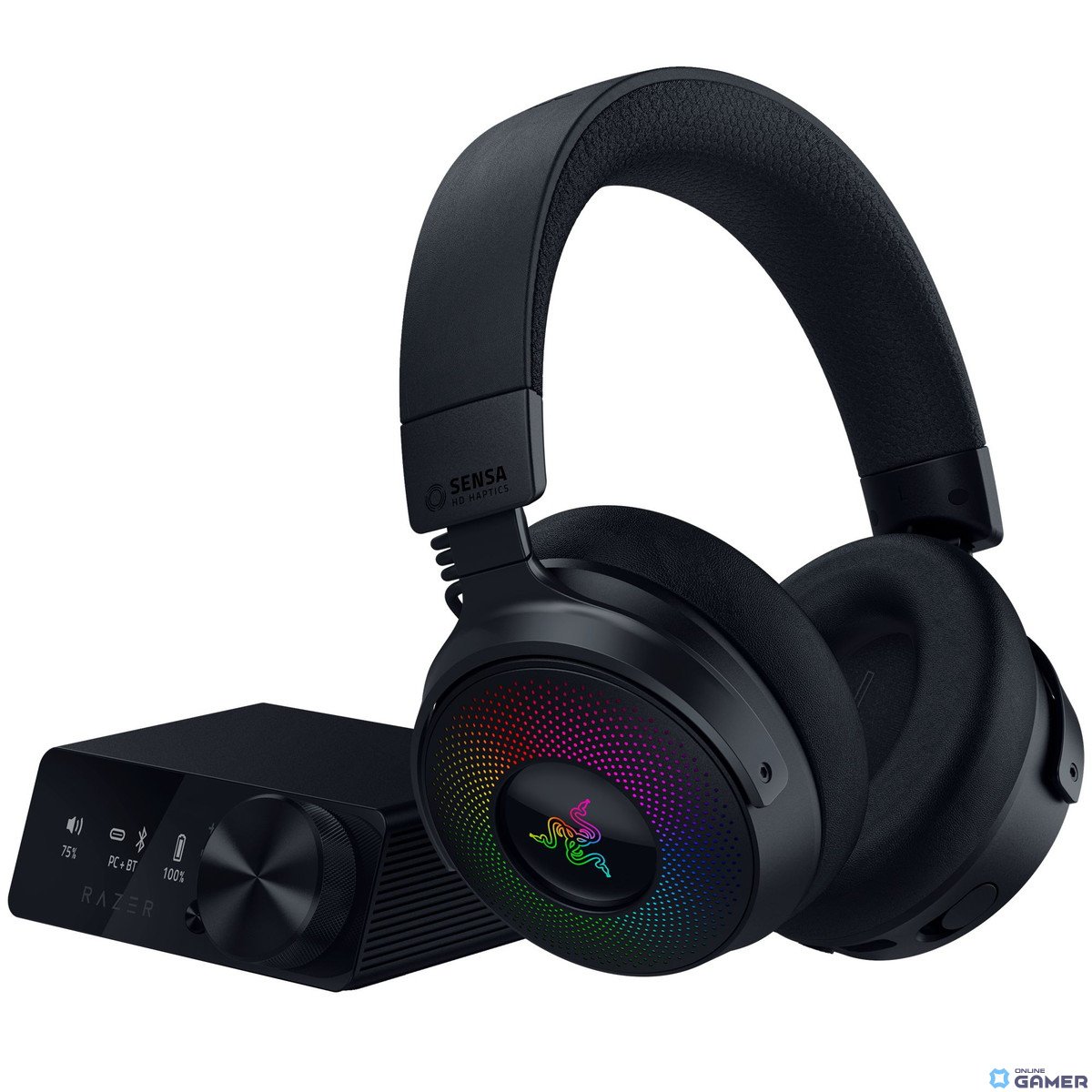 Razer、7.1サラウンドサウンドによる空間オーディオを実現したゲーミングヘッドセット「Razer Kraken V4 Pro」を11月1日に発売の画像