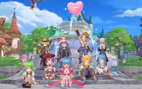 スマホ向けMMORPG「ラグナロクX」が正式サービス開始！「学園祭の制服セット」を獲得できる初心者ミッションなどのイベントが開催