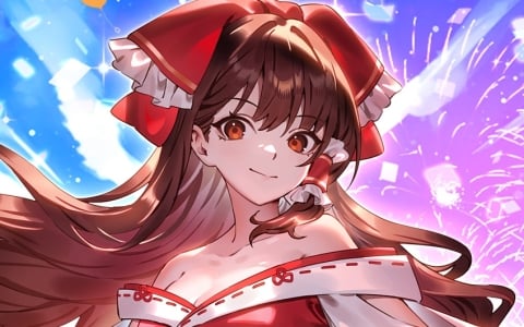 「東方幻想エクリプス」が1周年！特別衣装の期間限定キャラクター・博麗霊夢（CV：ファイルーズあい）が登場