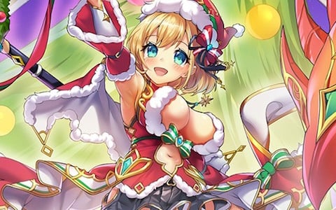 「神姫PROJECT」にサマエルとラファエルがサンタ衣装で登場！クリスマスレイドイベントも開催