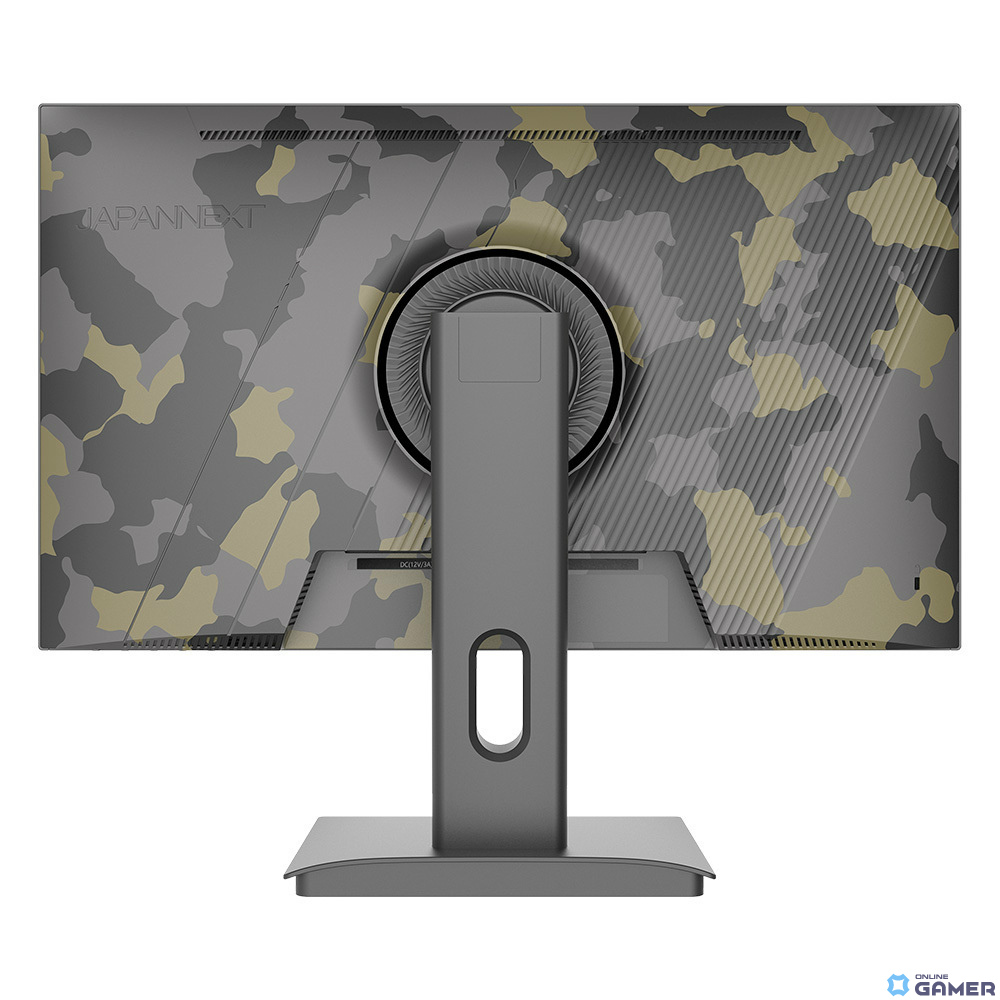 JAPANNEXTからカモフラージュ（迷彩柄）のゲーミングモニター「JN-IPS238G200F-Camo」が登場！2色展開でホワイトモデルもの画像