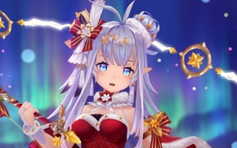 「幻想神域 -Another Fate-」聖夜の街に祝福を与える幻神「聖夜の神子・フリッグ」が登場！虹色ルーレットには新たな衣装アバターも