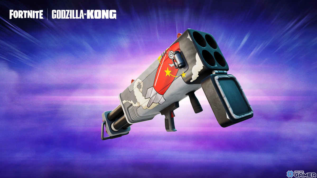 ゴジラやコングが「フォートナイト」の島を大混乱に!ポータルに飛び込むと大怪獣ゴジラになることが可能の画像