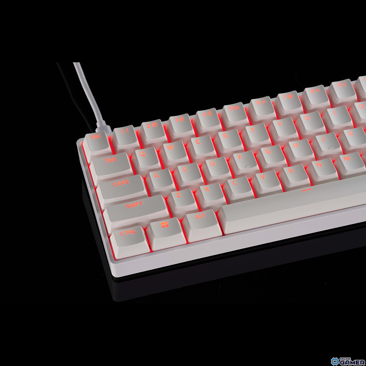 0.02mm精度でカスタマイズ可能！65%サイズの新型ゲーミングキーボード「MADLIONS FIRE68」登場の画像