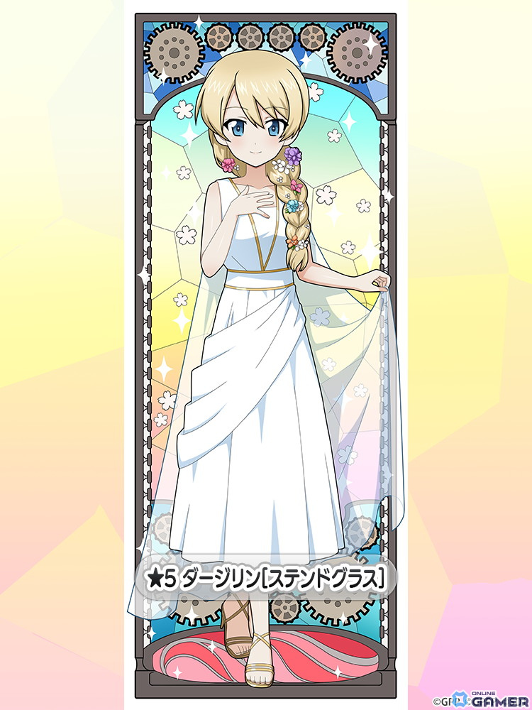 新たな輝き!「ガルパン戦車道大作戦」にステンドグラス衣装のダージリンが登場の画像