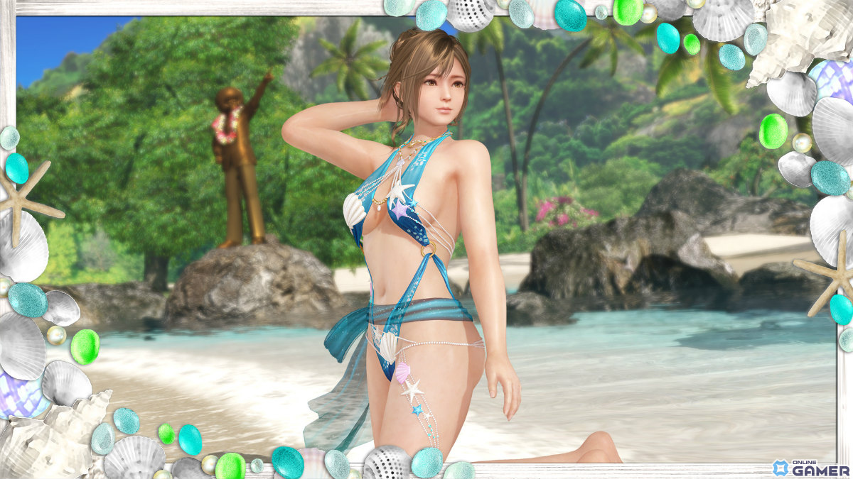 「DEAD OR ALIVE XVV」爽やかブルーの新水着「ラグーン・シェル」実装！140連無料やスゴロクイベントもの画像