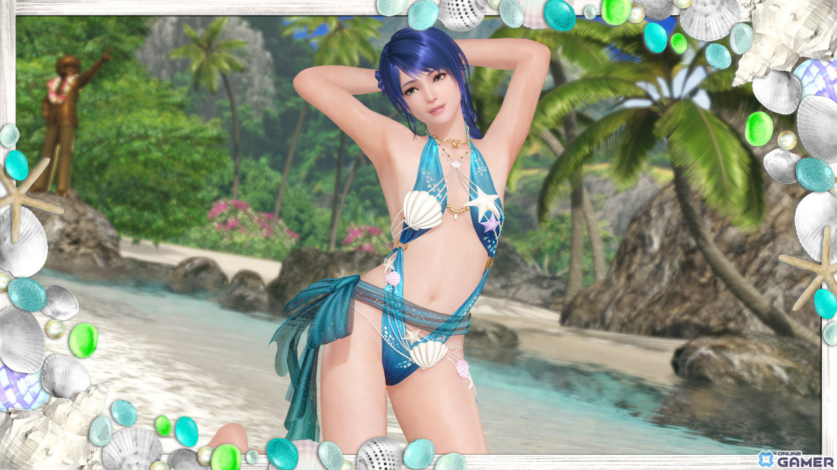 「DEAD OR ALIVE XVV」爽やかブルーの新水着「ラグーン・シェル」実装！140連無料やスゴロクイベントもの画像
