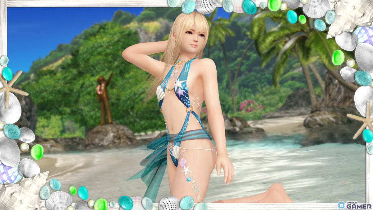 「DEAD OR ALIVE XVV」爽やかブルーの新水着「ラグーン・シェル」実装！140連無料やスゴロクイベントもの画像