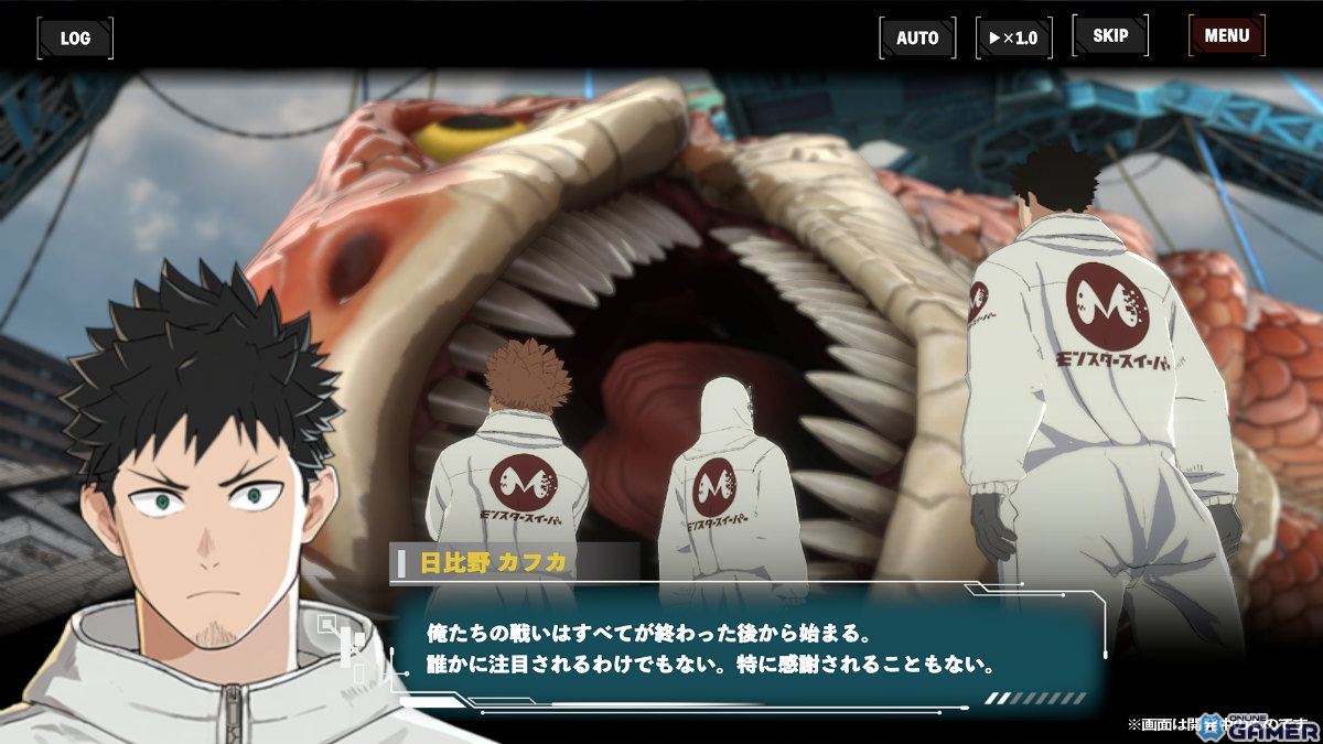 「怪獣8号 THE GAME」事前登録スタート！巨大怪獣に一撃を叩き込むジャイアントキリングRPGが始動の画像