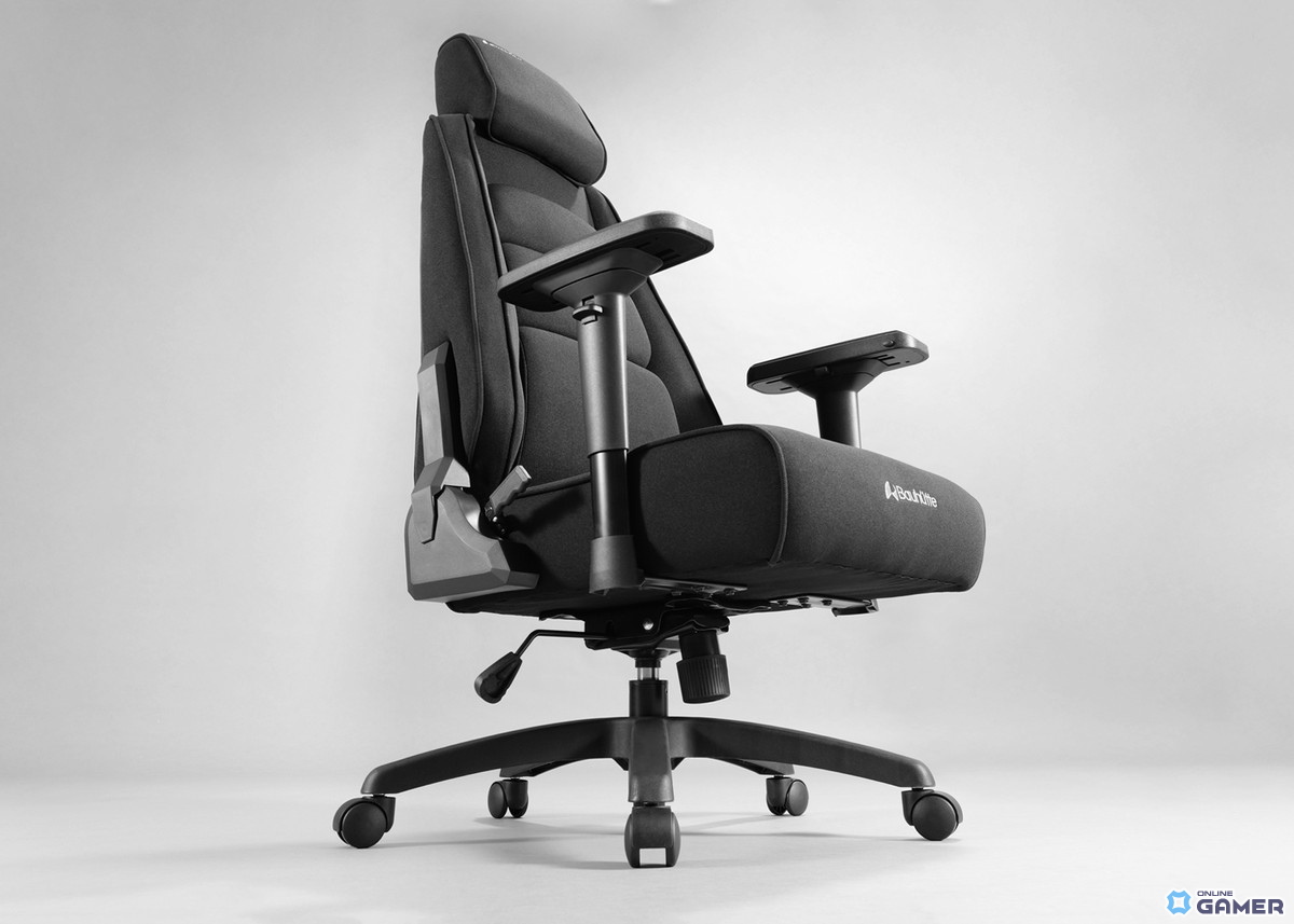 BauhutteからFPS特化型ゲーミングチェア「G-590」登場！前傾チルト＆ノンバケット設計で戦闘姿勢をサポートの画像