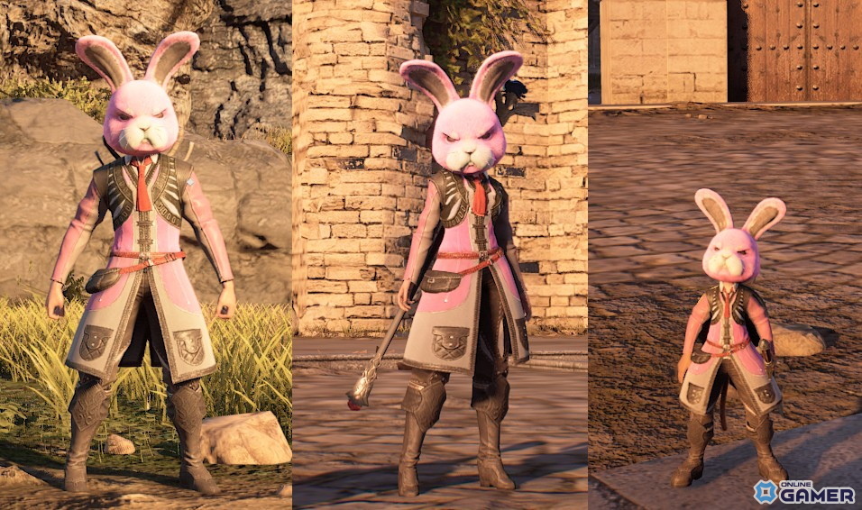 審判ラビットピンクコスチューム